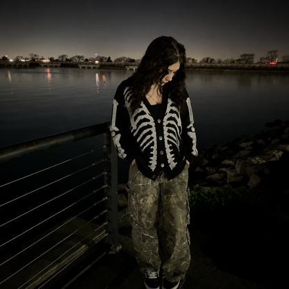 Ribframe Cardigan